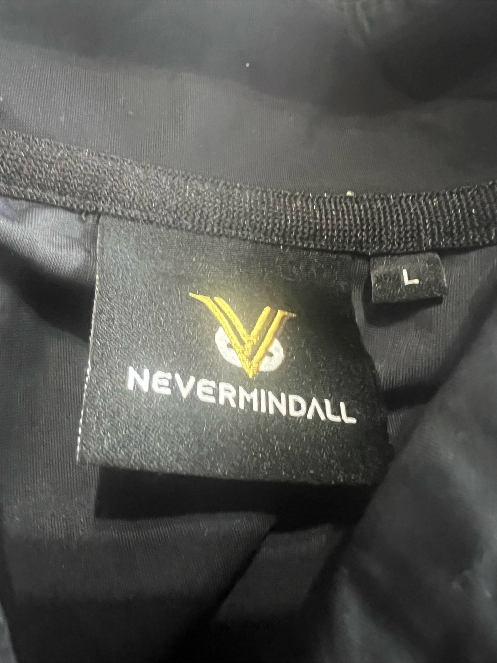 Nevermindall Women’s Black & Orange golf - Three-Stripe Sleeve Style - Picture 6 of 6